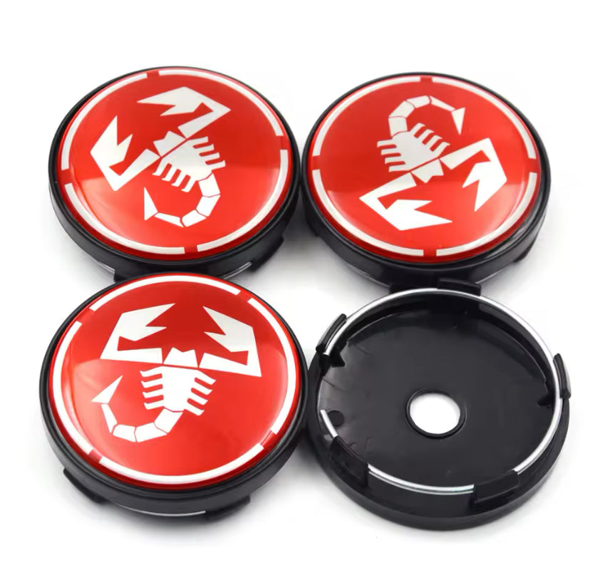 Abarth Centre Cap 60MM 4PC Style 7