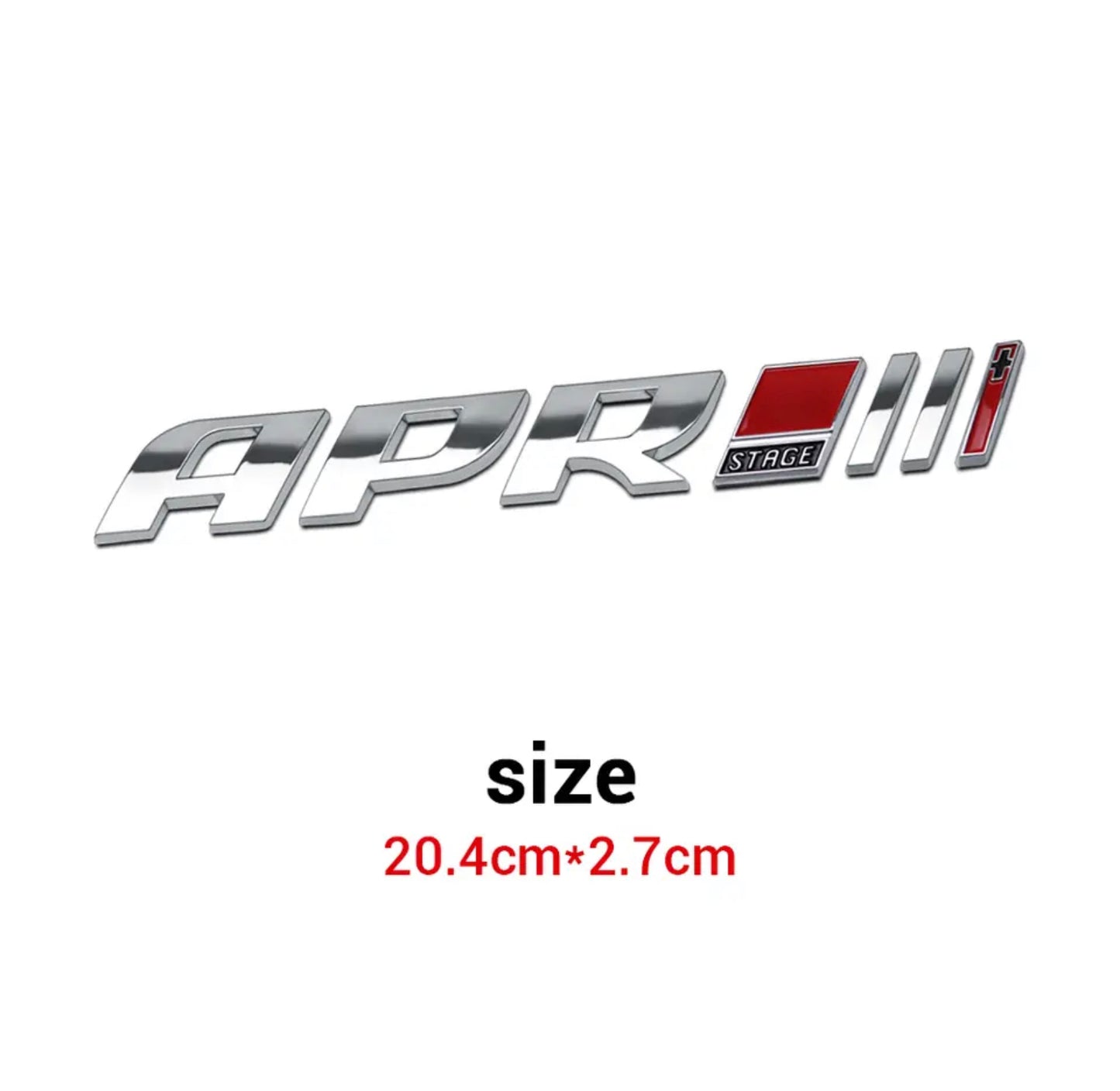 APR European Tuning Group Badges Stages 1-3+