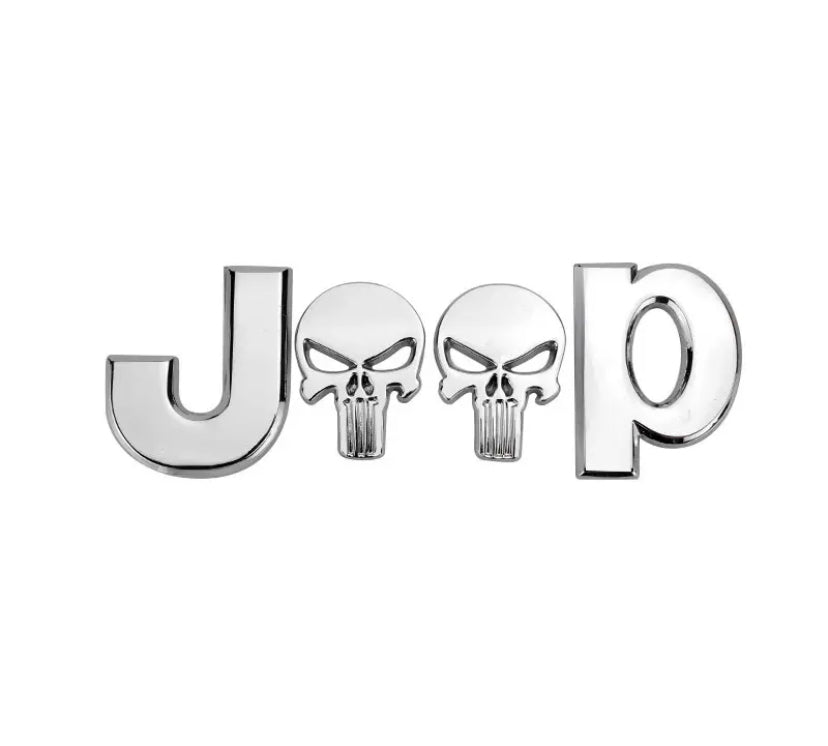 Jeep Logo With Skulls
