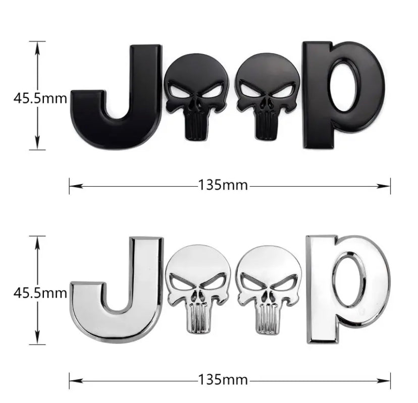 Jeep Logo With Skulls