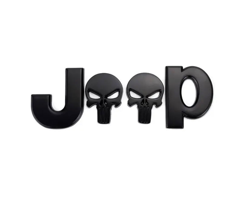 Jeep Logo With Skulls