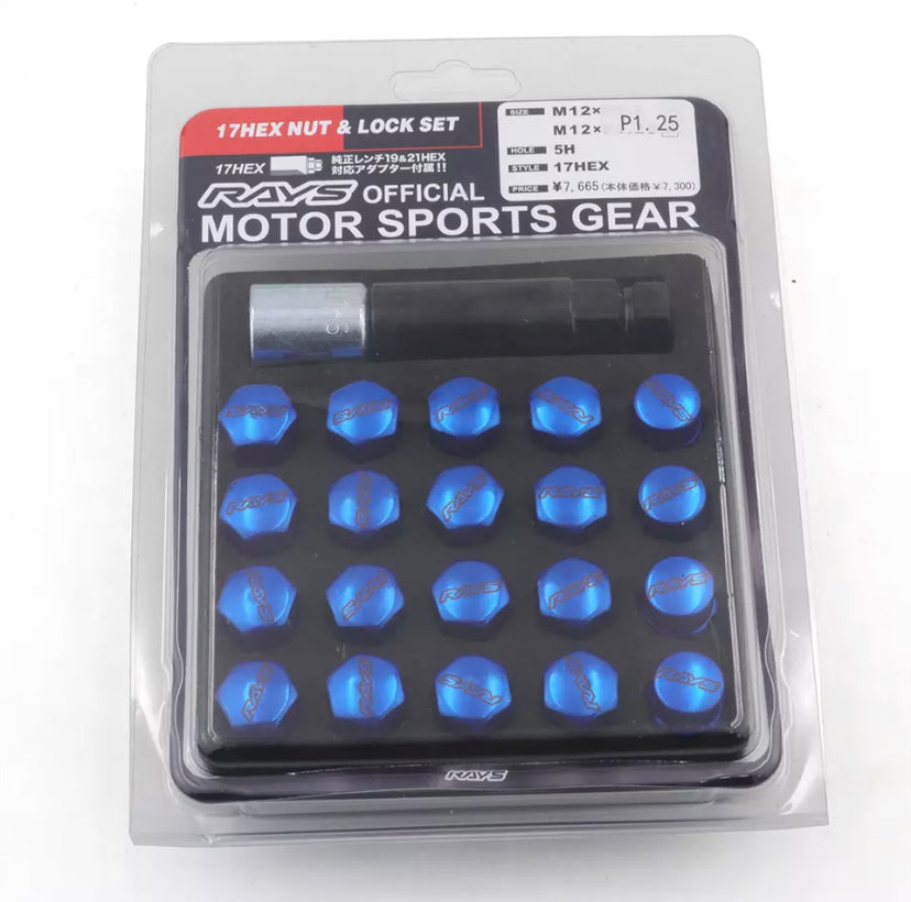 Volk Racing RAYS Wheel Lock Nuts 20pcs
