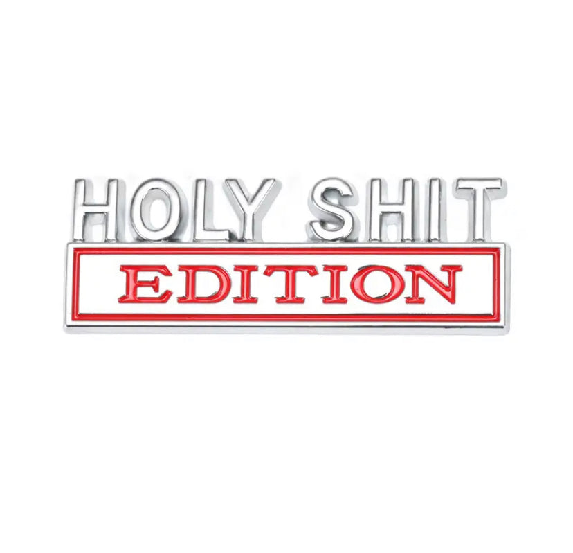HOLY SHIT EDITION Motor Kentekens 1st