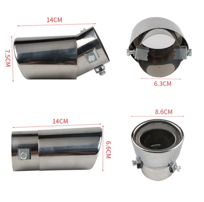 Universal Exhaust Tips (Assorted) 1pc