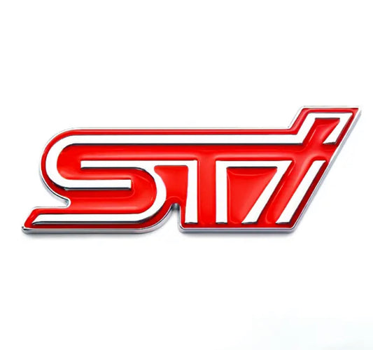 Subaru STI-kenteken