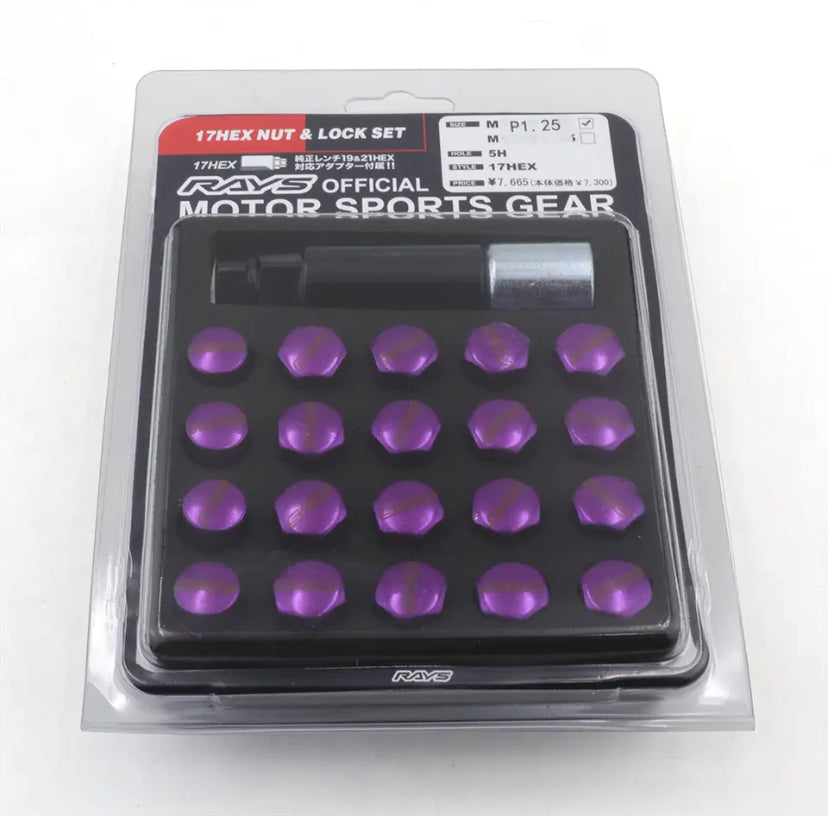 Volk Racing RAYS Wheel Lock Nuts 20pcs