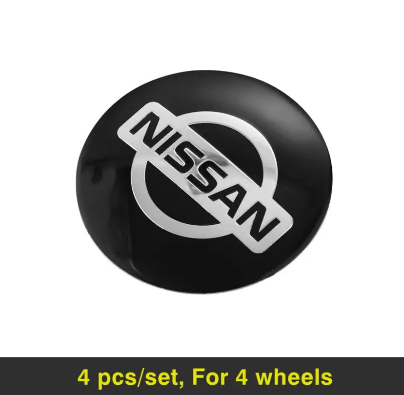 Nissan Hubcaps Sticker Cover