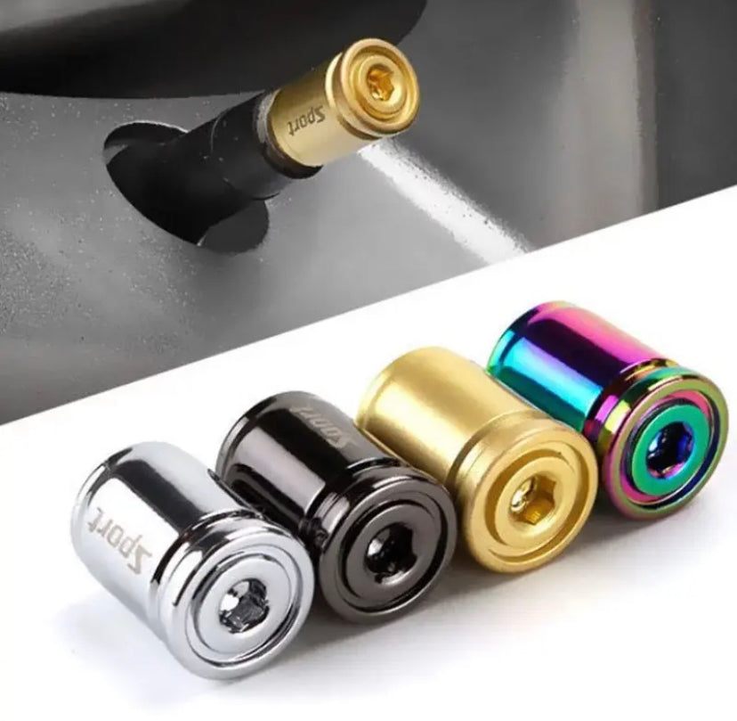 Anti-Theft Valve Caps 4pc