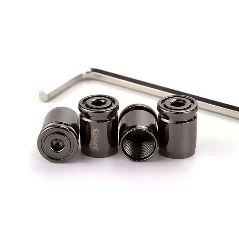 Anti-Theft Valve Caps 4pc